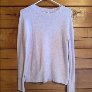 J. Crew Lavender Crewneck Sweater